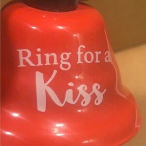 Kiss Red Party Bell